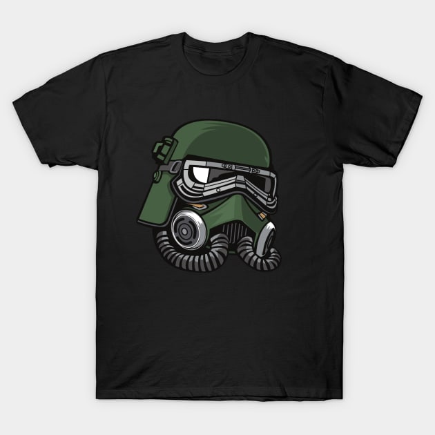 mudtrooper Helmet T-Shirt by Mudtrooper.co.uk